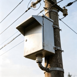 Enclosure Pole