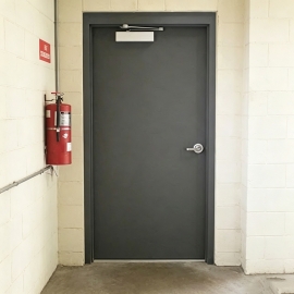 Commercial-Flush-Steel-Fire-Door