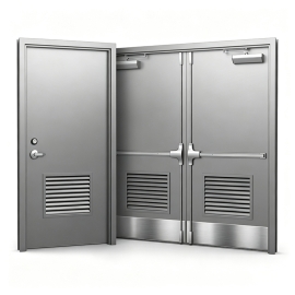 Fusible-Link-Louvered-Fire-Door