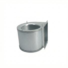 Industrial 0.6mm SGCC Metal Centrifugal Fan Volute Housing Fabrication