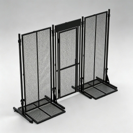 Safety Fencing with Gate