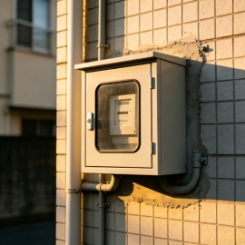 Meter Box Wall