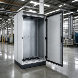 Floor-Standing-Stainless-Steel-Control-Cabinet